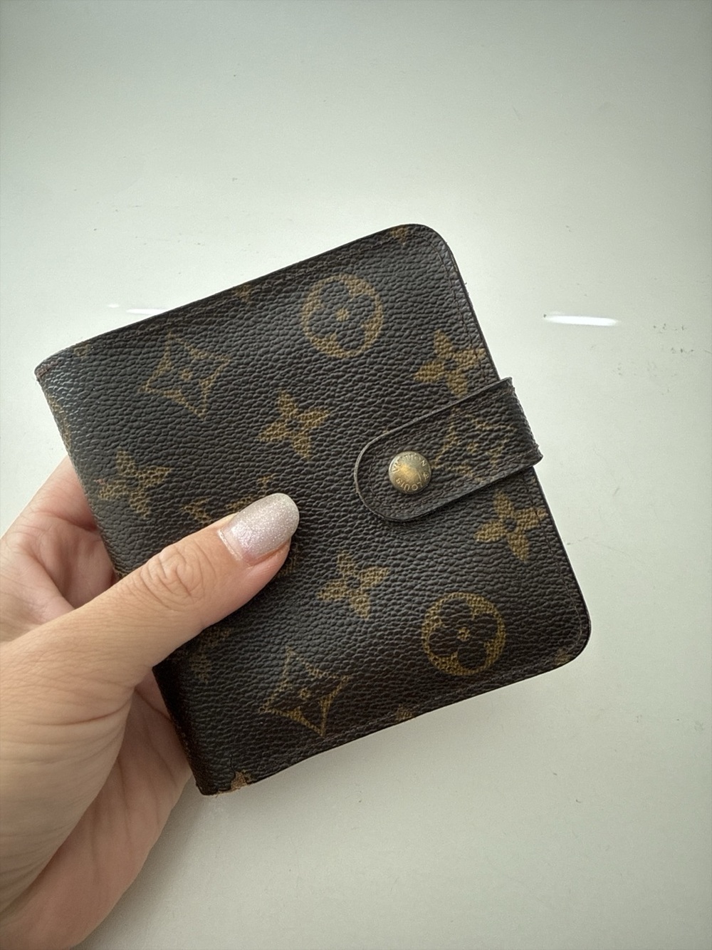 Vintage Louis Vuitton Brown Monogram Canvas Bifold Wallet